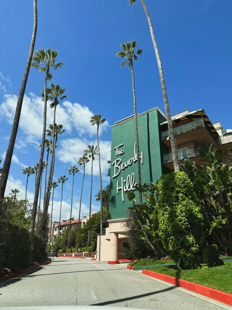 Beverly Hills luxury residential street